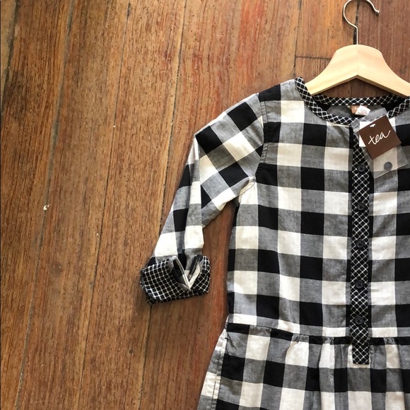 Checkered Plaid shirt dress - Picture 2 of 3